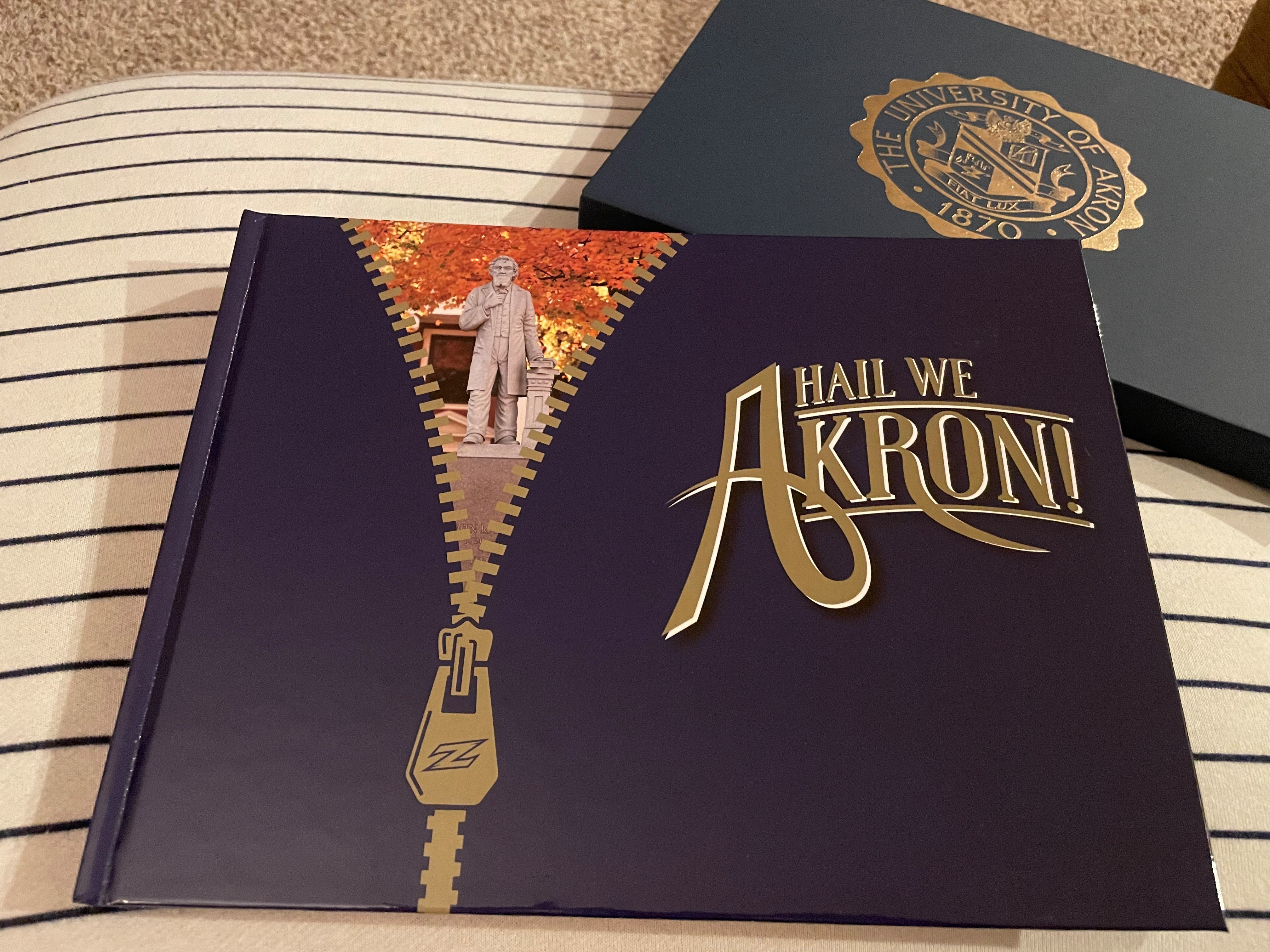 Hail We Akron Sesquicentennial Coffee Table Book