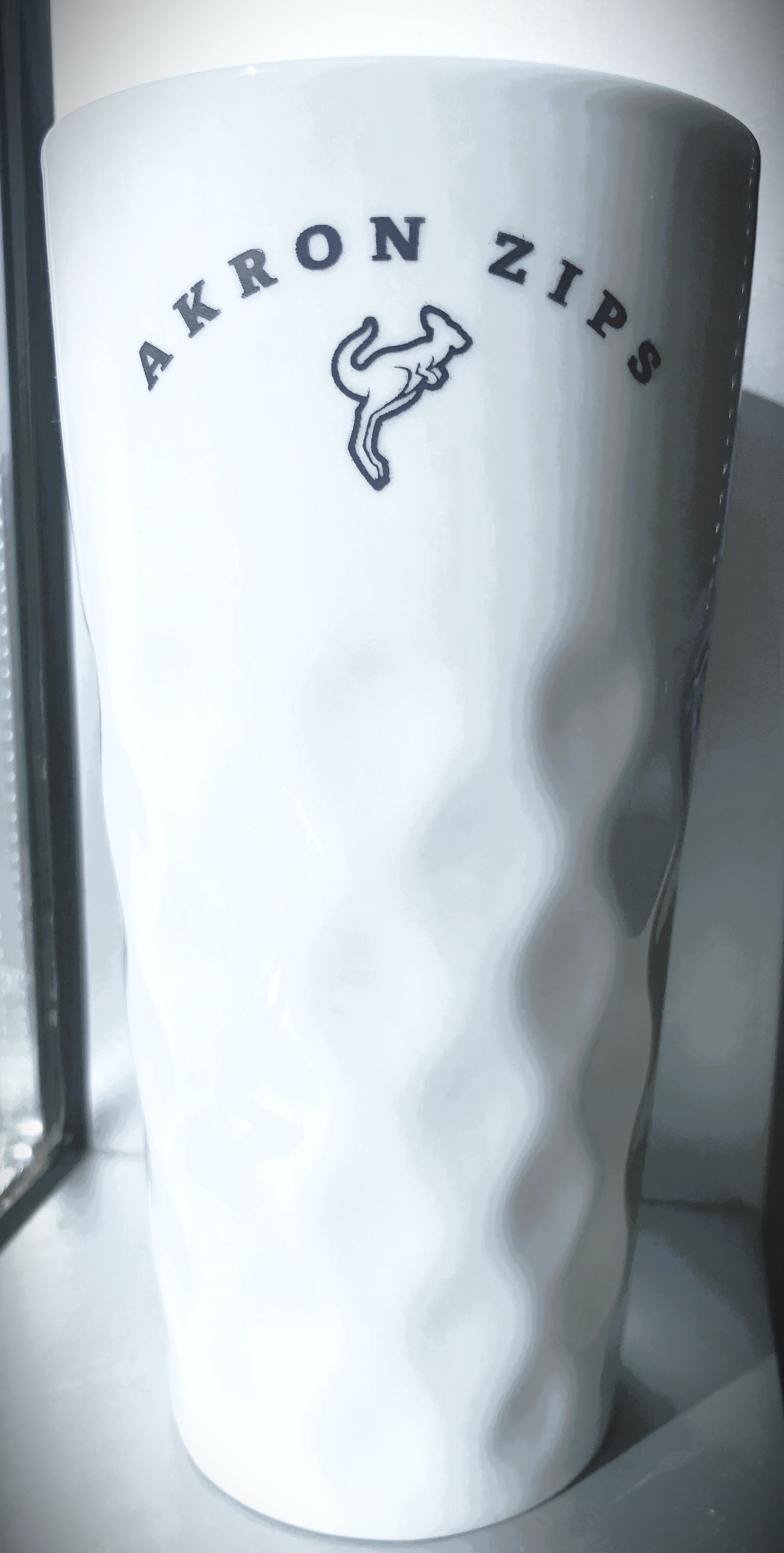 Ceramic Akron Zips Tumbler
