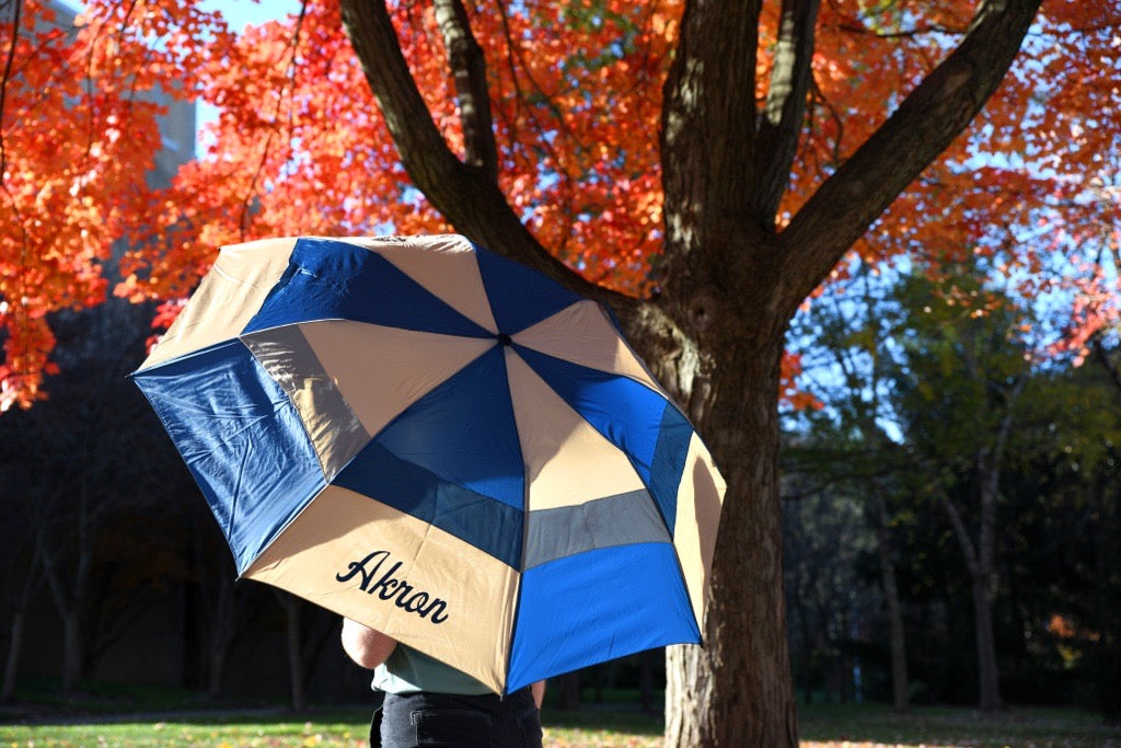 Akron "Blue & Gold" Umbrella