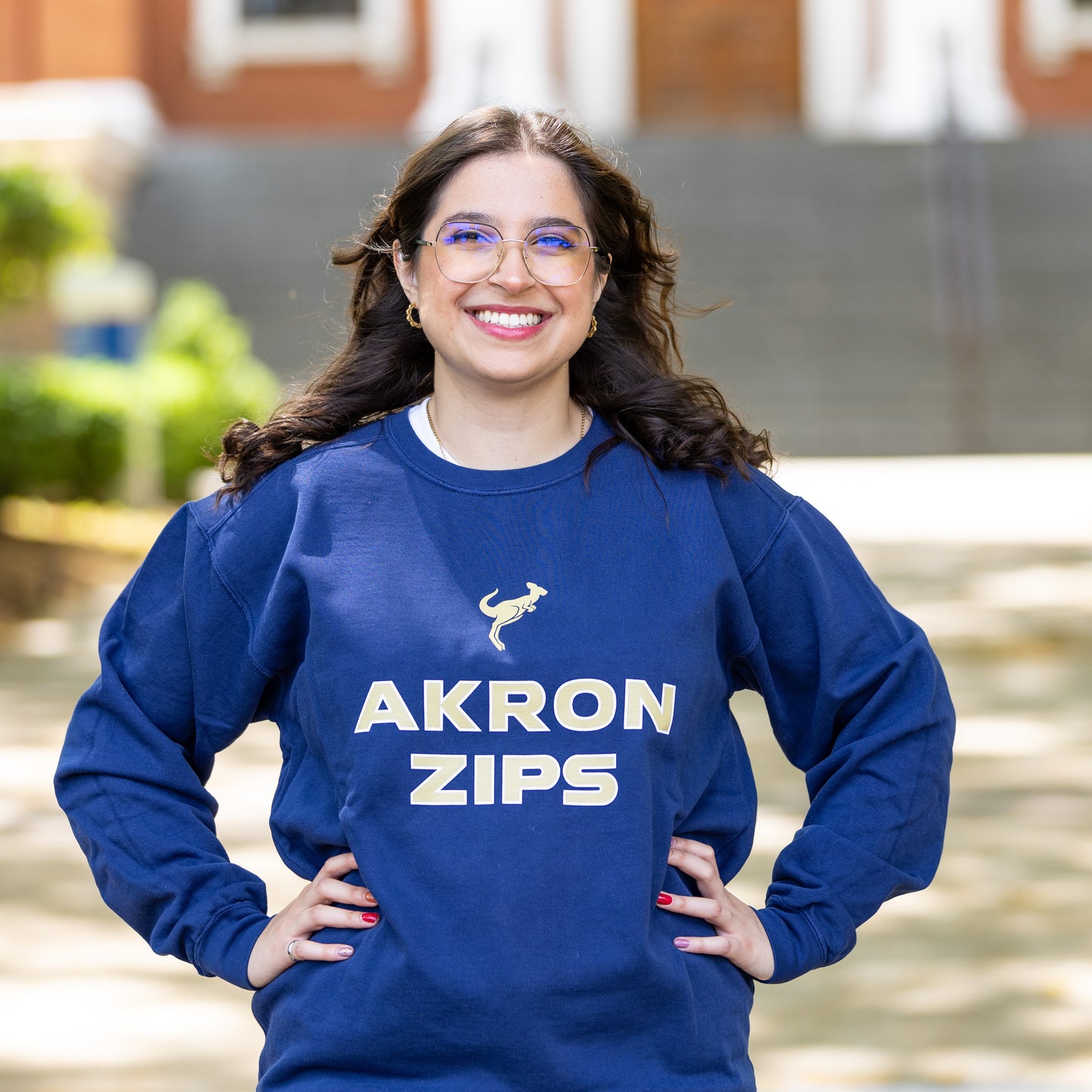 Akron Zips Crewneck Sweatshirt